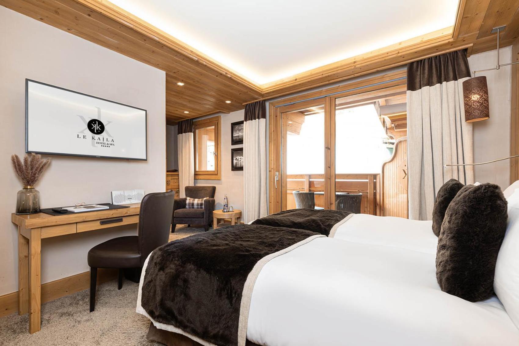 Le Kaila Hotel Meribel Bilik gambar