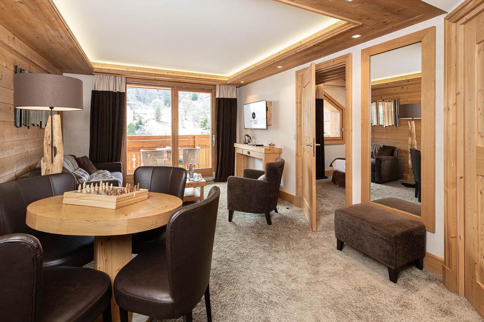 Le Kaila Hotel Meribel Bilik gambar