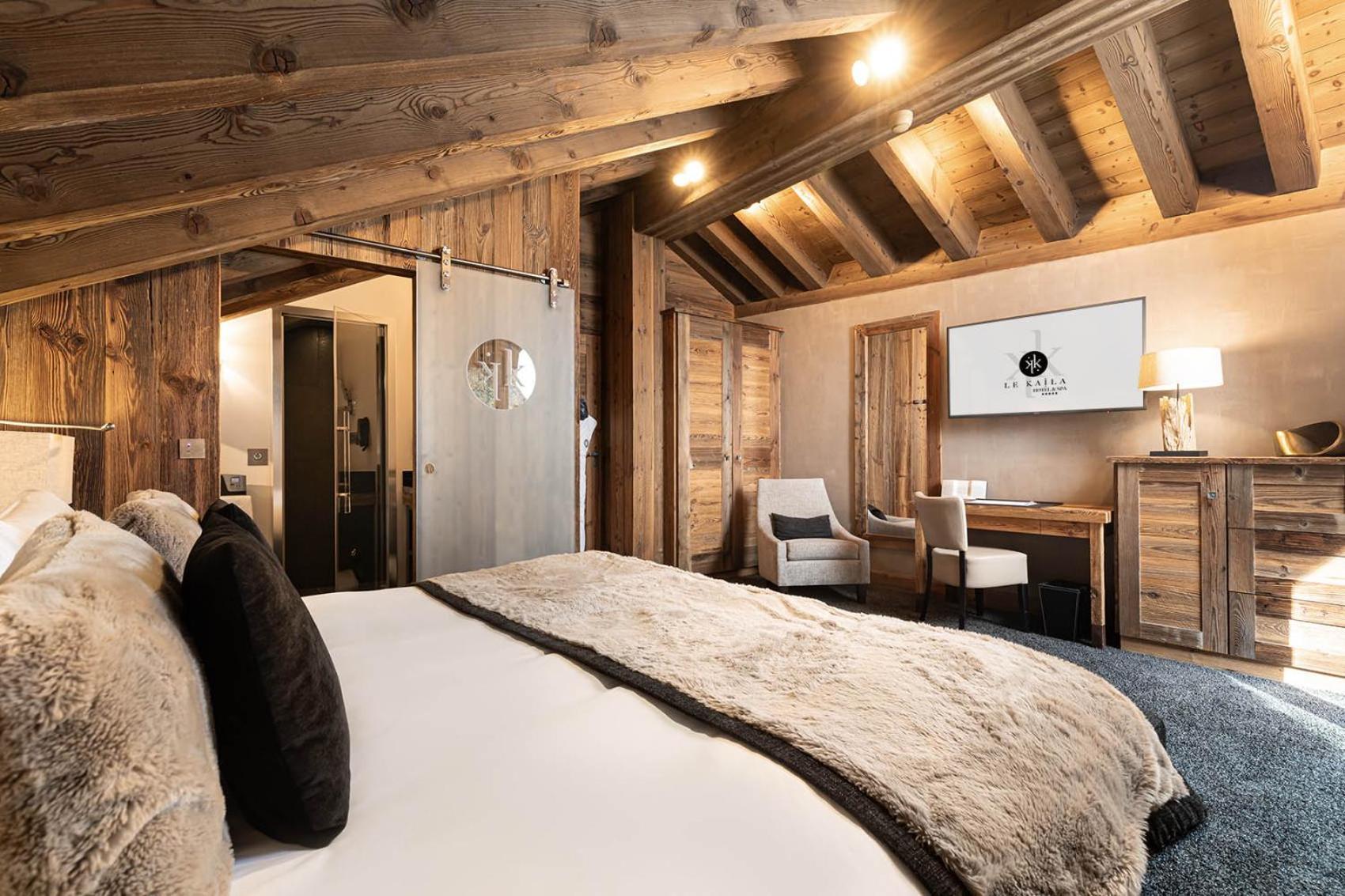 Le Kaila Hotel Meribel Bilik gambar