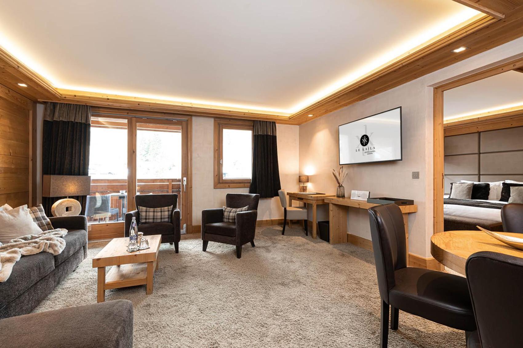 Le Kaila Hotel Meribel Bilik gambar